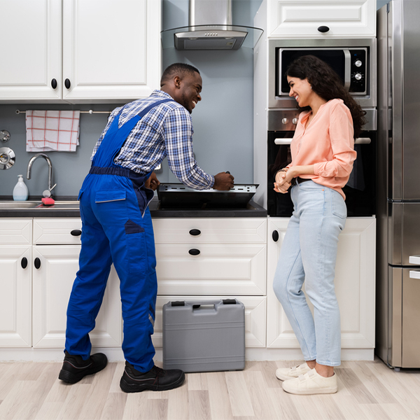 can you provide an estimate for cooktop repair before beginning any work in Waukechon WI